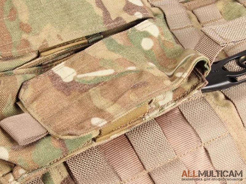 PALS: когда кто-то упоминает "сетку MOLLE", на самом деле он имеет в виду PALS (от англ. "Pouch Attachment Ladder System", ступенчатая система крепления подсумков)