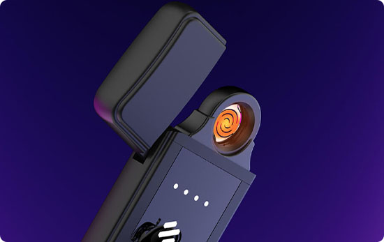 Зажигалка электронная Beebest Ultra-thin Charging Lighter L101S