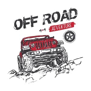 принт Off road