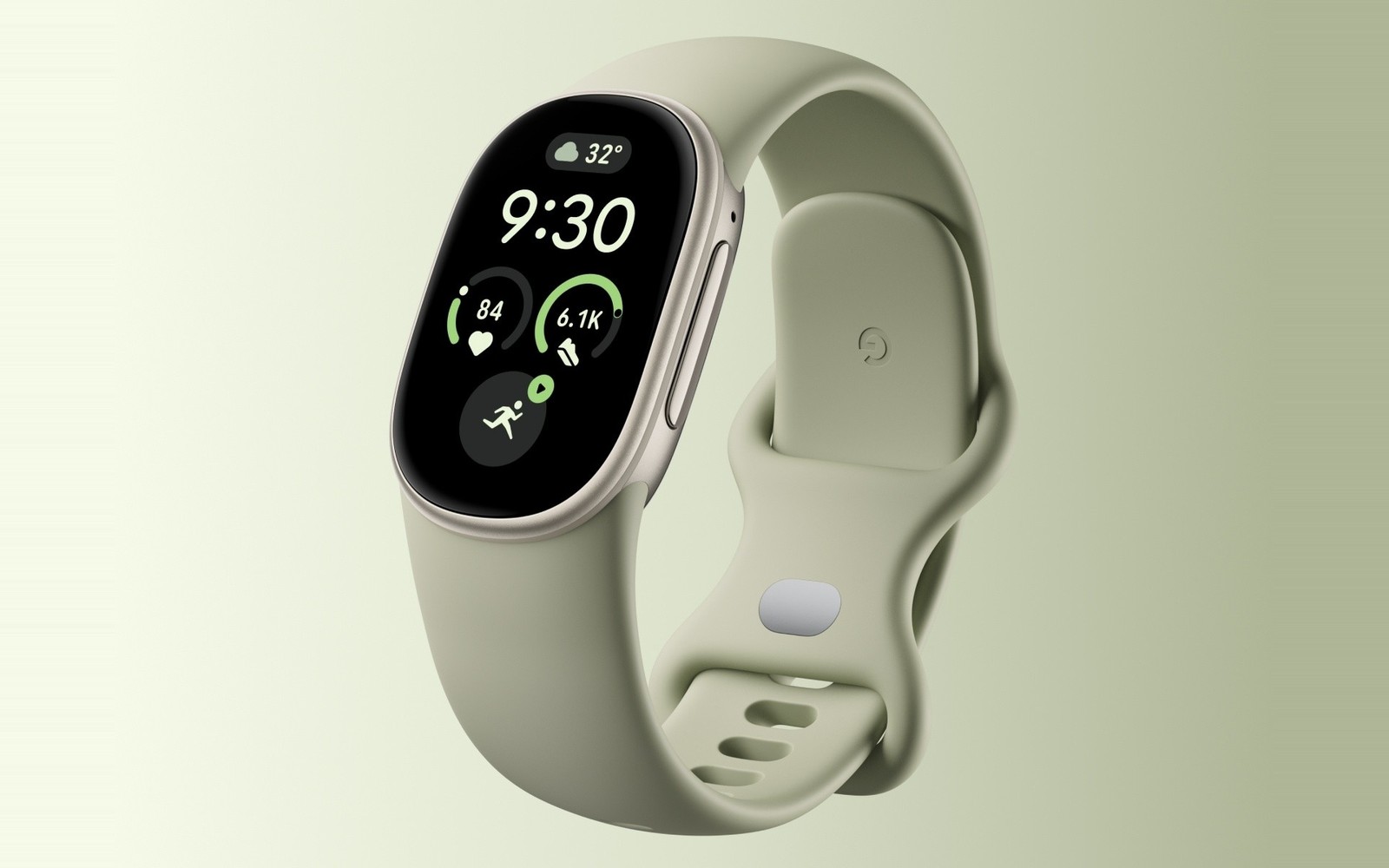 Фитнес-браслет Google Fitbit Edge 2026 в оливковом цвете Фитнес-браслет Google Fitbit Edge 2026 в оливковом цвете