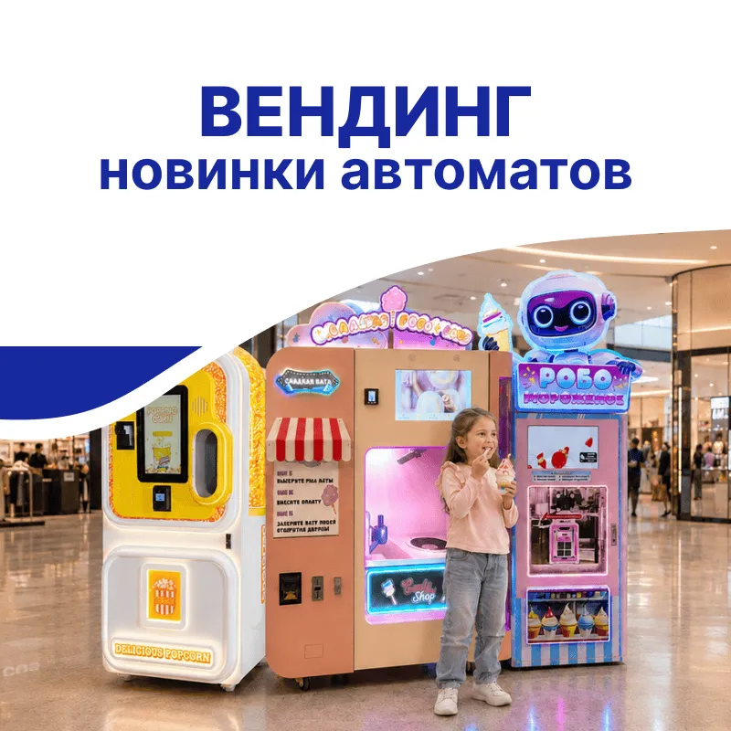 Новинки вендинговых автоматов