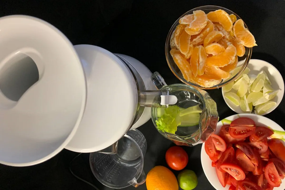 домашний сок апельсина в соковыжималке