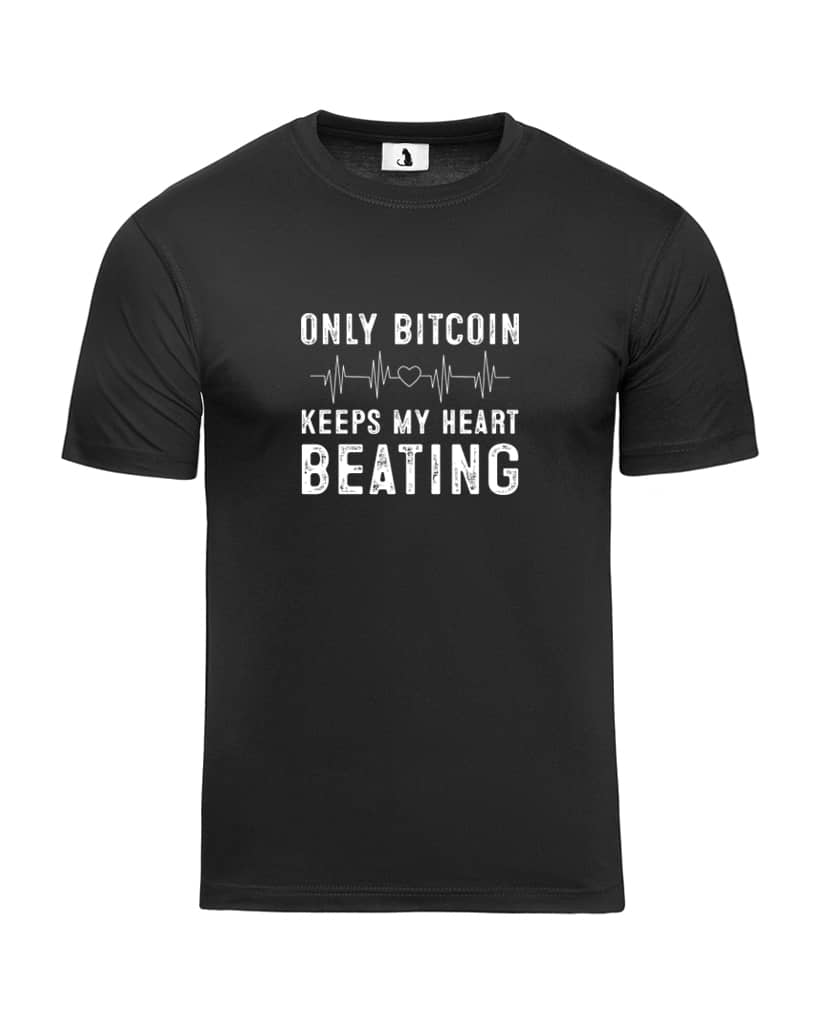Футболка Only Bitcoin unisex классического прямого кроя