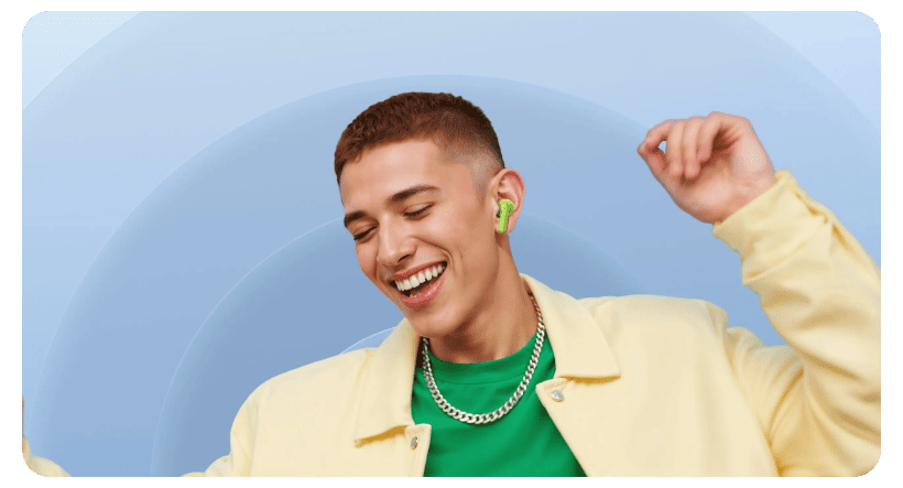 Беспроводные наушники RealMe T200 (RMA2410)-Описание-5 ANC 32 дБ Realme Buds T200