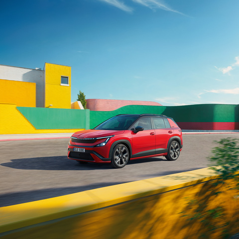 Skoda Epiq Sportline: чёрная крыша, 19-дюймовые диски и 155 кВт в спортивном электрокроссовере