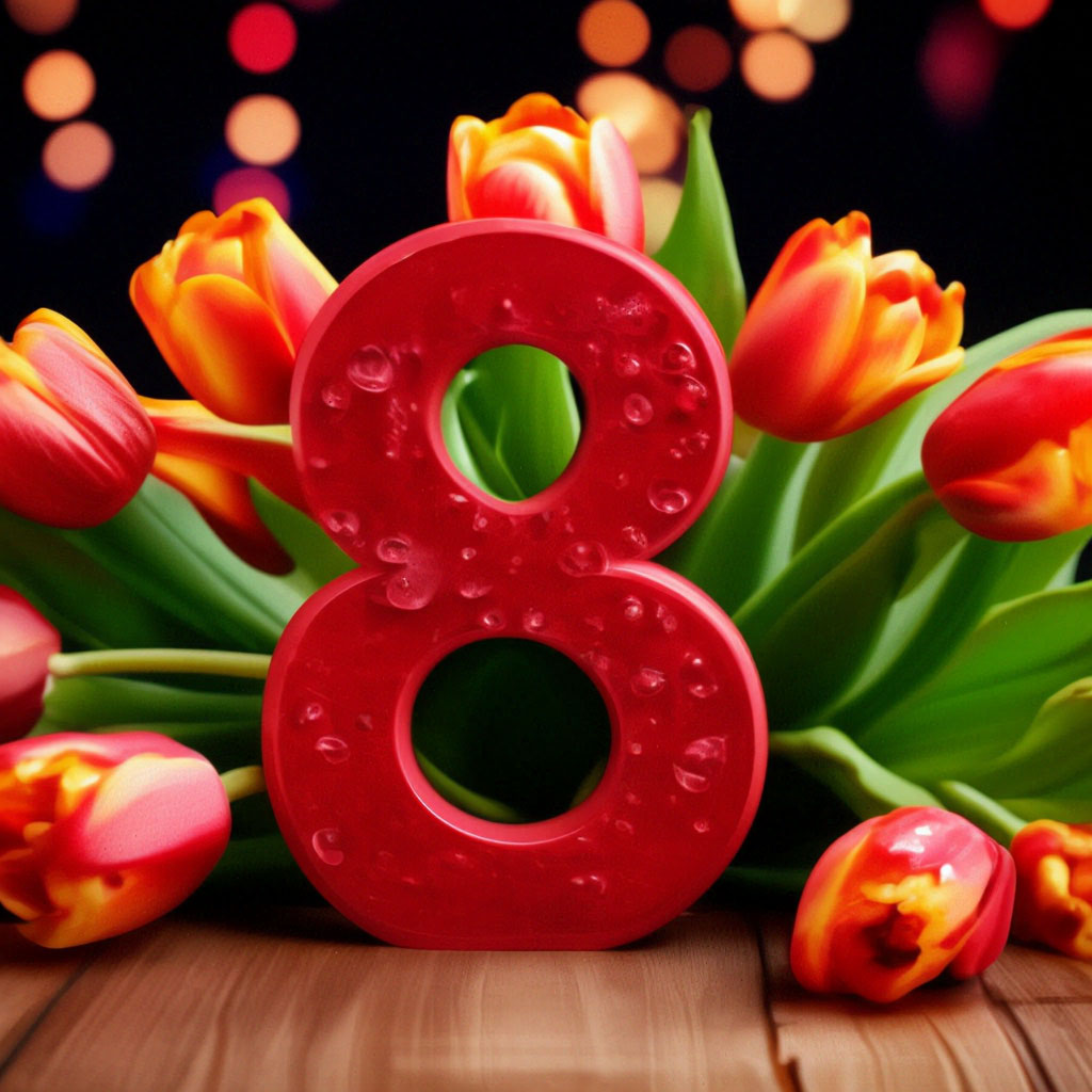 С 8 МАРТА!