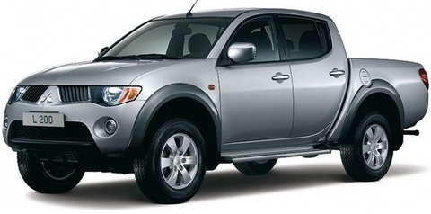 Mitsubishi L200 с задней пневмоподвеской. Комфортная версия