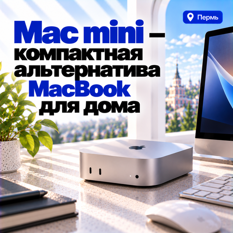 Mac mini — компактная альтернатива MacBook для дома