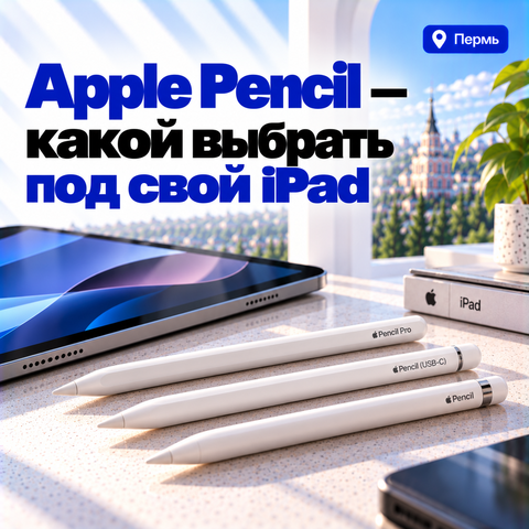Apple Pencil — какой выбрать под свой iPad