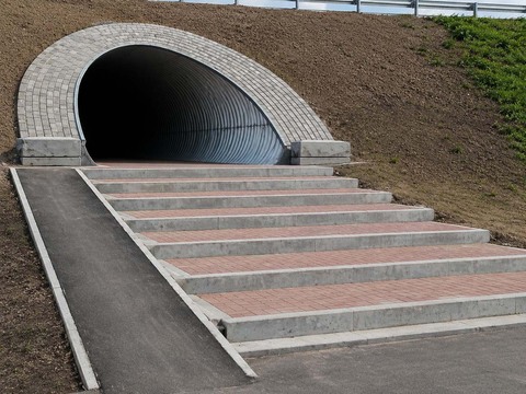 Пролеты, арки, тоннели, переходы. СВМГТ и МКГ конструкции