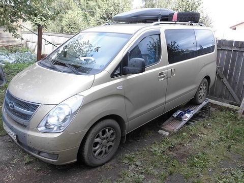 Hyundai Starex H-1 (задние пневмобаллоны)