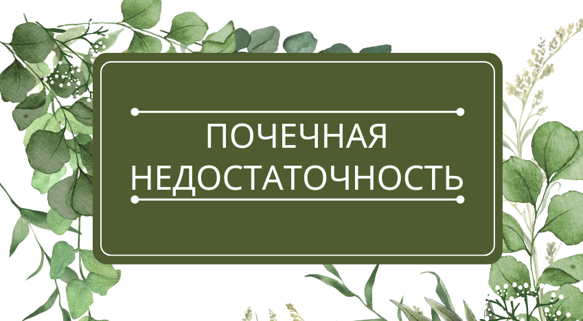 Почечная недостаточность: помощь эфирных масел