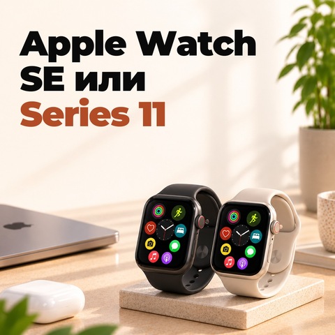 Apple Watch SE или Series 11: какие часы взять в Перми