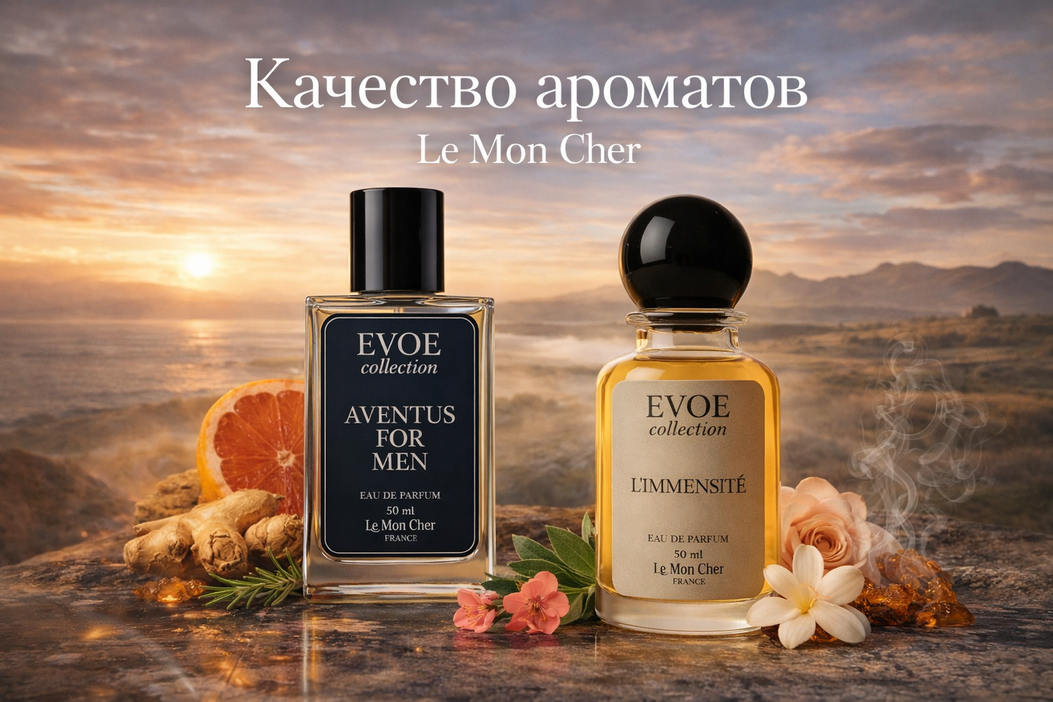 Почему ароматы Le Mon Cher стойкие и насыщенные