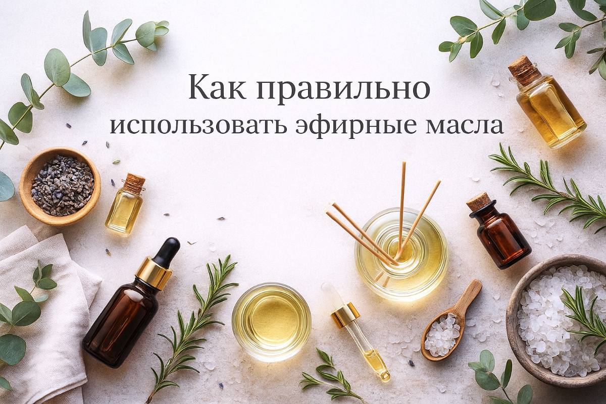 Как использовать эфирные масла: исследования и опыт