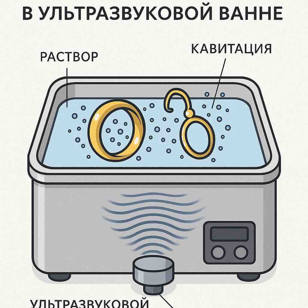 Ультразвуковая ванна ювелирная: как выбрать и чем заправлять