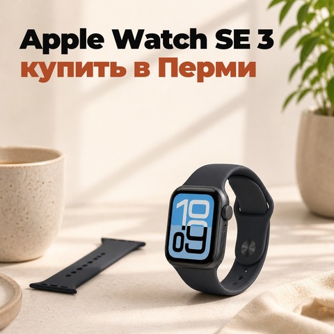 Apple Watch SE 3: купить в Перми, цена и чем отличается от Series 11