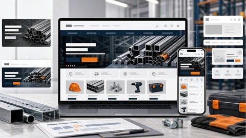 B2B-магазин на InSales: адаптивная шапка и баннер вместо статичной картинки для гибкой главной страницы