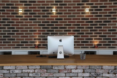 TRIF-MEBEL | Completed Project: Eco-Style Office Reception Desk