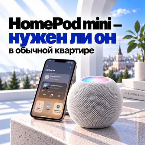 HomePod mini — нужен ли он в обычной квартире