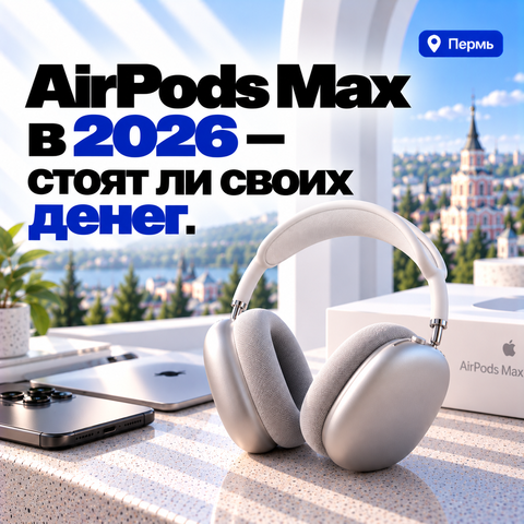 AirPods Max в 2026 — стоят ли своих денег