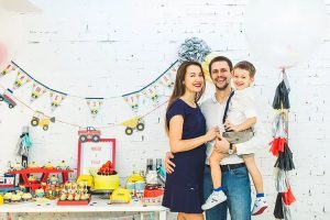 Устроили день рождения с машинками!