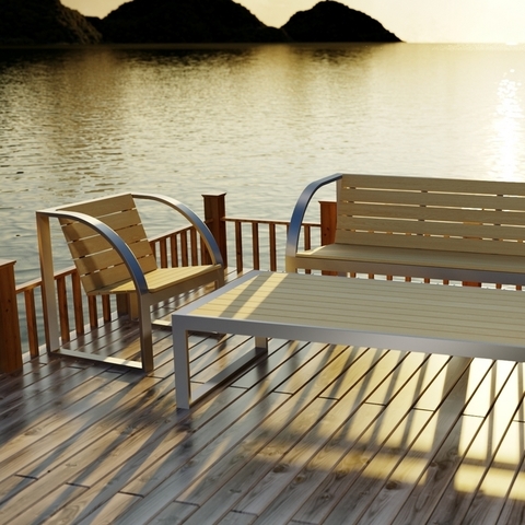 TRIF PLAZA: A New Series Of Outdoor Furniture