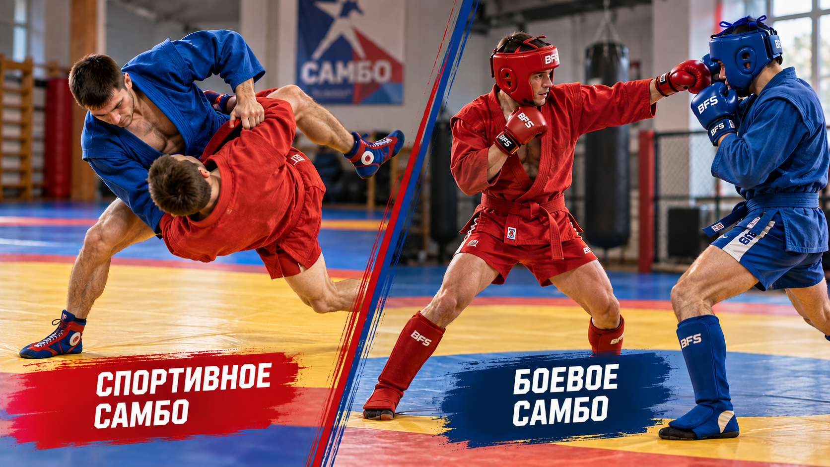 Спортивное и боевое самбо: в чем разница