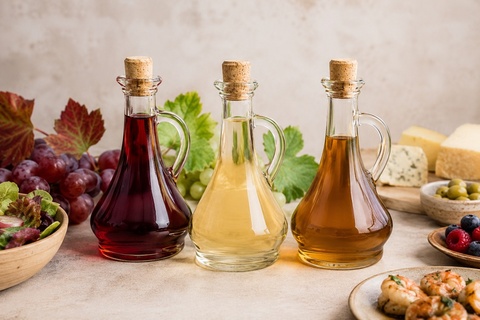 Винный уксус: чем отличаются красный, белый и хересный, и для каких блюд брать каждый