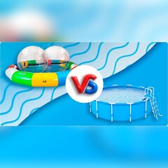 Надувные бассейны и каркасные: что лучше для бизнеса?