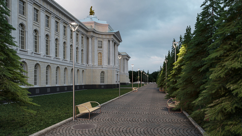 Furniture for public improvement projects and private hardscaping
