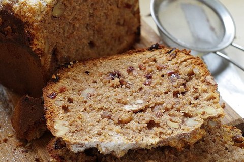 Цельнозерновой bananabread на закваске