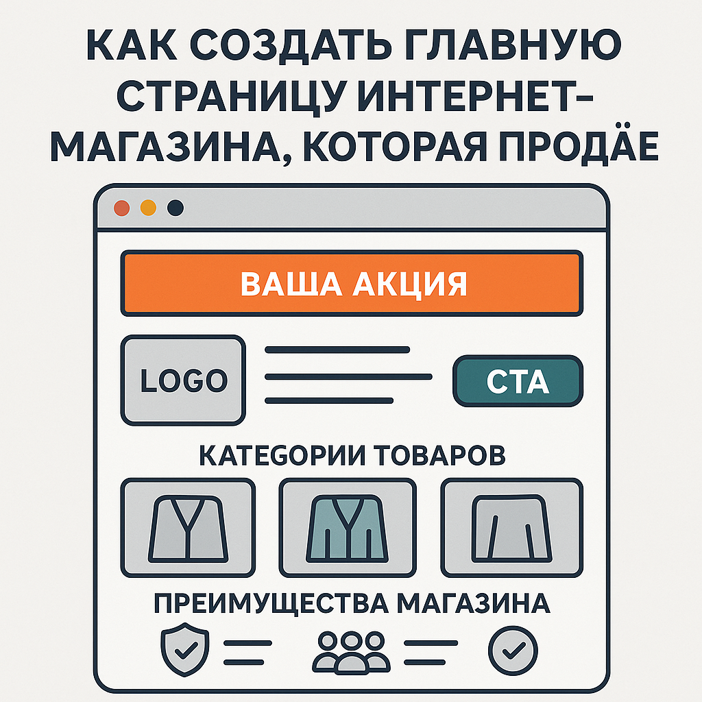 Как создать главную страницу интернет-магазина, которая продаёт: Полное руководство