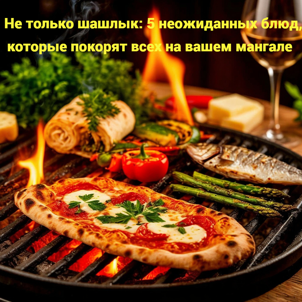 Не только шашлык: 5 неожиданных блюд, которые покорят всех на вашем мангале 🔥
