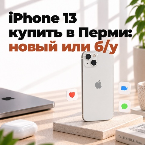 iPhone 13: купить в Перми, новый или б/у и сколько стоит