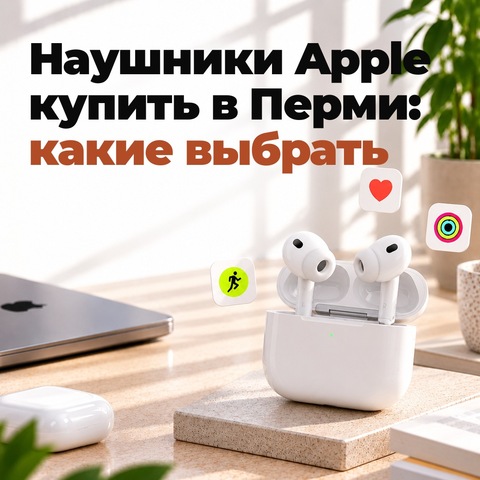 Наушники Apple: купить в Перми, какие AirPods выбрать и сколько они стоят