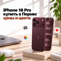 iPhone 18 Pro: купить в Перми, цены и цвета