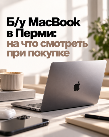 Б/у MacBook в Перми: на что смотреть при покупке