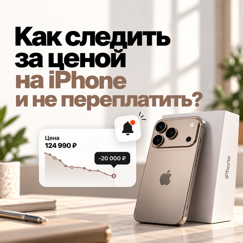 Как следить за ценой на iPhone и не переплатить
