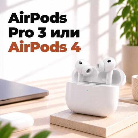 AirPods Pro 3 или AirPods 4: что выбрать