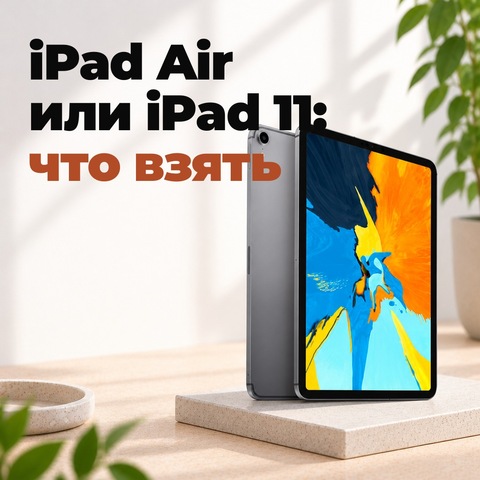 iPad Air или iPad 11: что взять для учёбы и работы