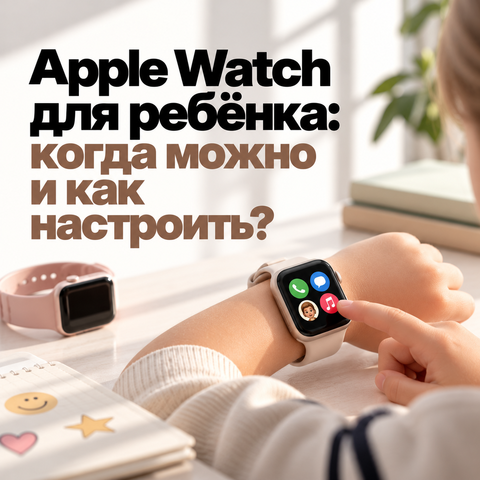 Apple Watch для ребёнка: когда можно и как настроить