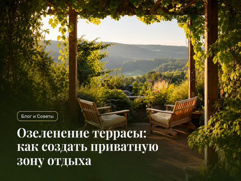 Озеленение террасы: растения, живая изгородь и идеи для приватной зоны отдыха