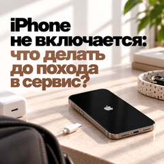 iPhone не включается: что делать до похода в сервис