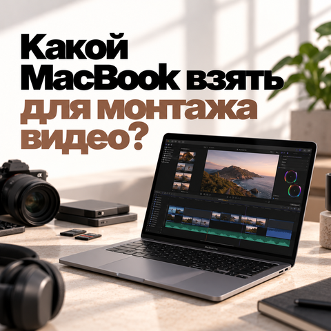 Какой MacBook взять для монтажа видео