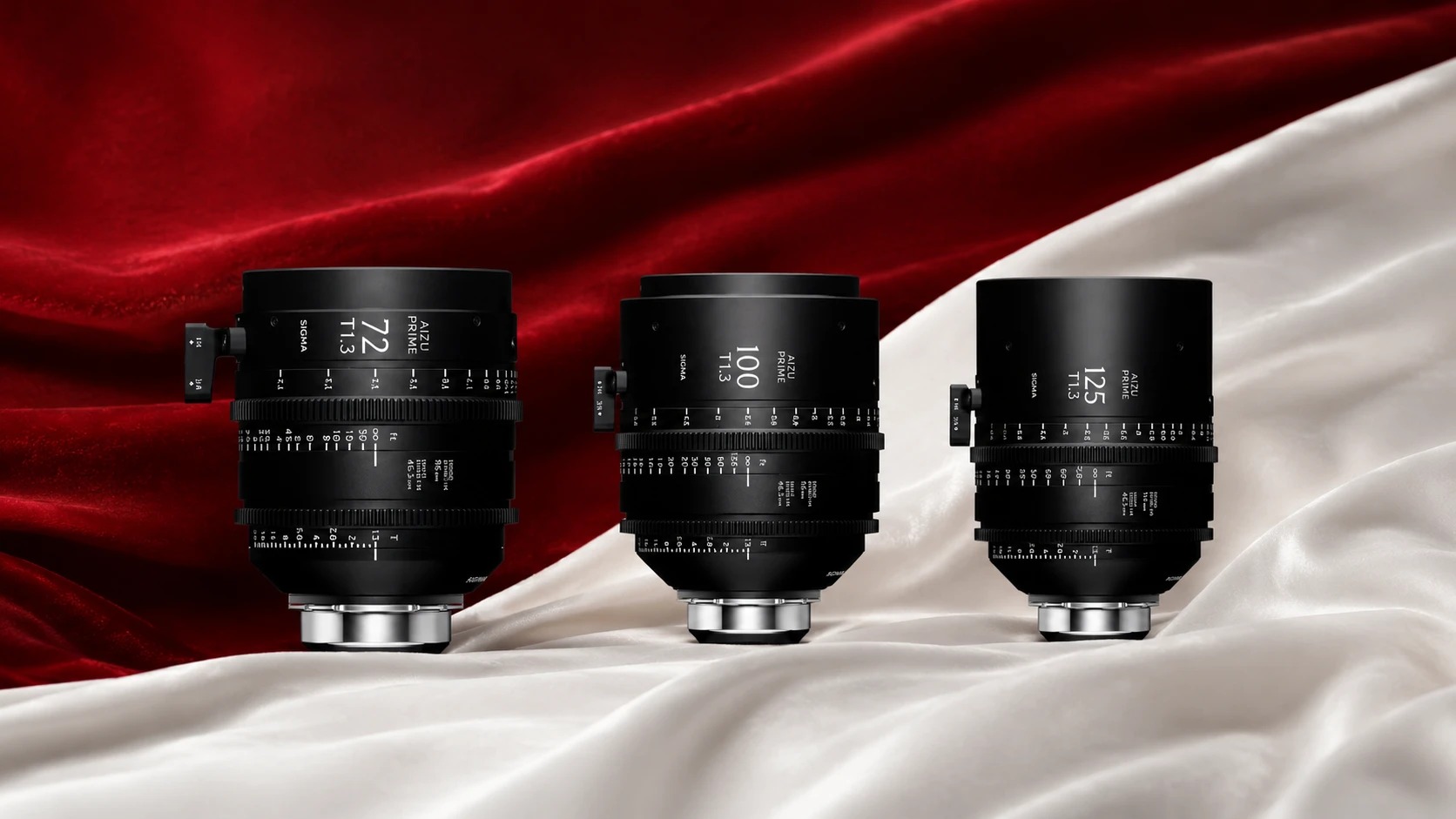 Sigma расширила киноcерию Aizu Prime объективами 21, 100 и 125 мм T1.3