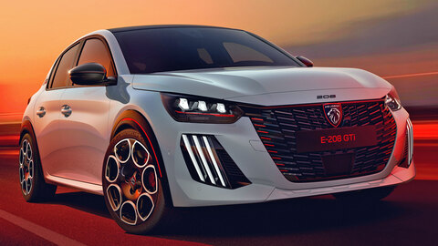 Peugeot e-208 GTi: 281 сила, самоблок и 18-дюймовые диски