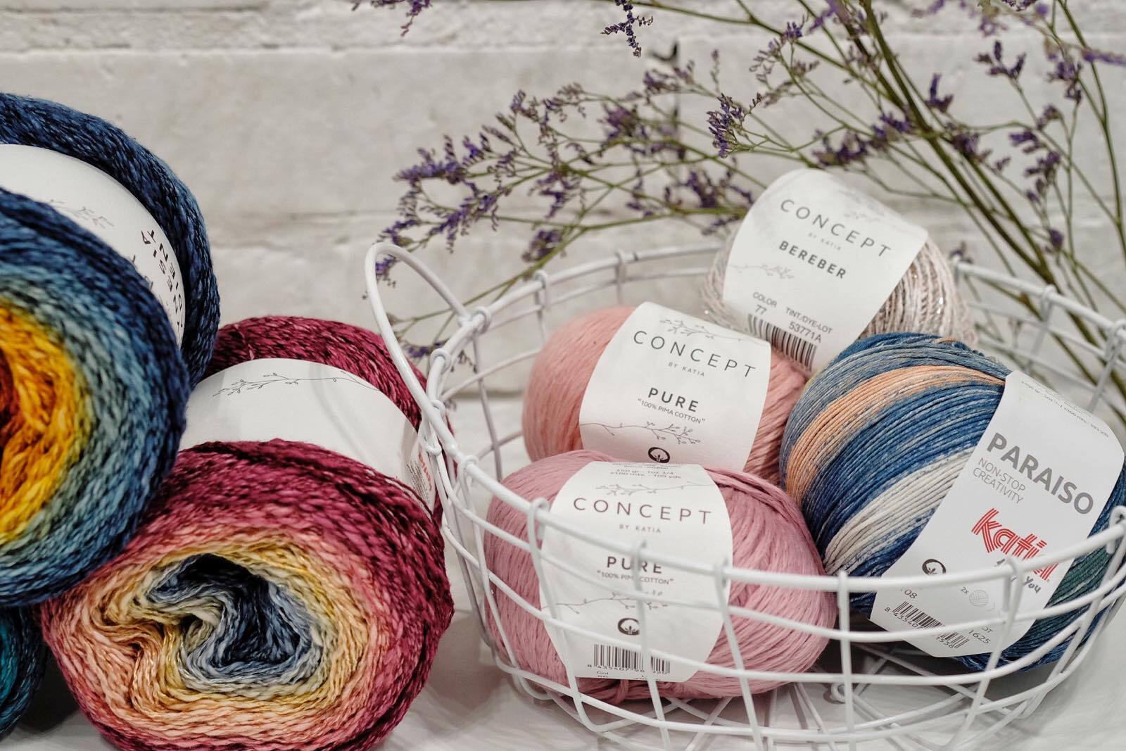 KATIA Yarns и Fabrics весна 2023
