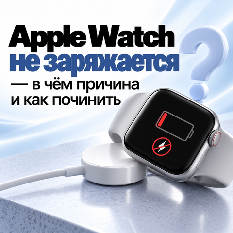 Apple Watch не заряжается — в чём причина и как починить
