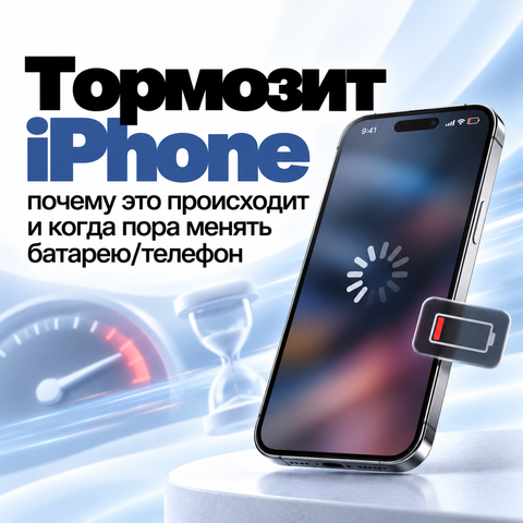 Тормозит iPhone — почему это происходит и когда пора менять батарею/телефон